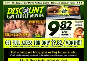 Discount Gay Closet Movies