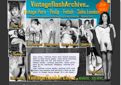 Vintage Pay Site - Vintage Flash Archive | Membership Porn ...