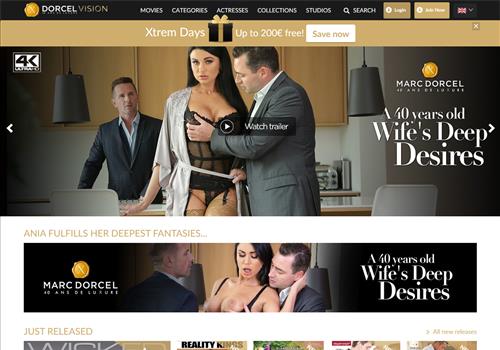 Dorcelvision - Video, Movie Pay Site - Dorcel Vision | Membership Porn Sites - Sex Paysite  Central.NET